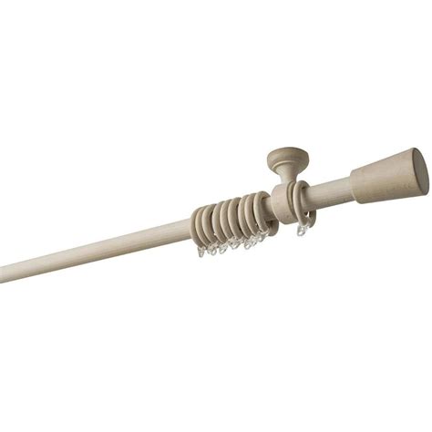 Wooden curtain rods lowes - allen + roth Wallace 72-in to 144-in Matte Black Steel Single Curtain Rod with Finials. Appealing decorative curtain rods finished in a stunning matte black can easily adjust to fit window widths of 72-in to 144-in. This drapery rod set can accommodate many styles of curtains and drapery including grommet, rod pocket, tab or pleated.